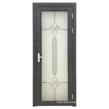 High Class Cheap Fancy Lovely Watertight Powder Coated Smooth Finished Aluminium Shower Swing Doors